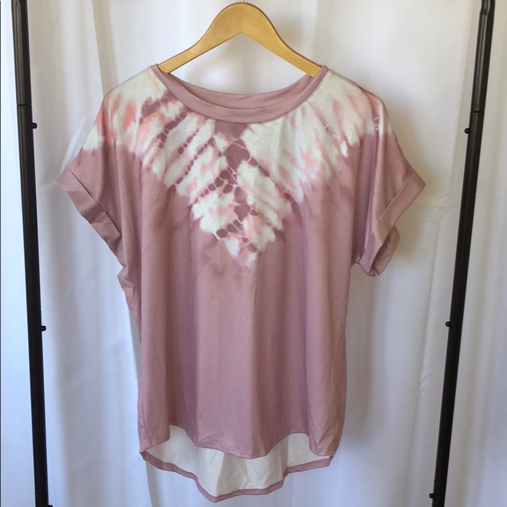 Francesca Pink Tie Dye T-shirt